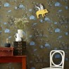 Papel Pintado Magnetic Classic Woodlands Khaki Blue  - SIAN ZENG