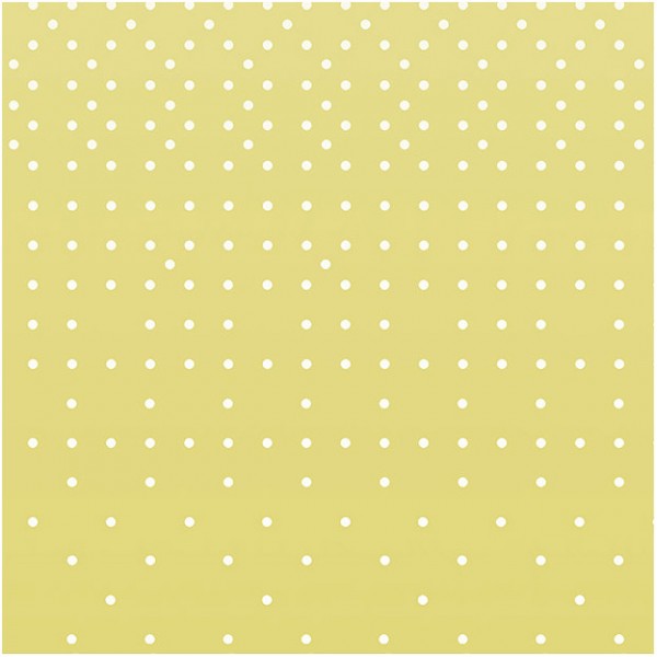 Wallpaper POLKA-YELLOW DOM6-3 - LES DOMINOTIERS