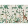 Wallpaper R16791 Giraffe's Stroll - REBEL WALLS