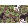 Carta da Parati R16802 Alluring Panthers, Pink - REBEL WALLS