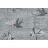 Wallpaper R16971 Concrete Art, Swallow - REBEL WALLS