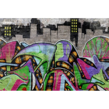 Papel de parede R16973 Concrete Art - REBEL WALLS