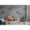 Wallpaper R16971 Concrete Art, Swallow - REBEL WALLS