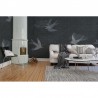 Papier peint R16972 Concrete Art, Night Swallow - REBEL WALLS