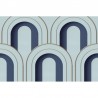 Papel de parede R16102 Arch Deco, Blue - REBEL WALLS