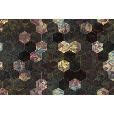 Papel de parede R16241 Vinum Hexagon - REBEL WALLS