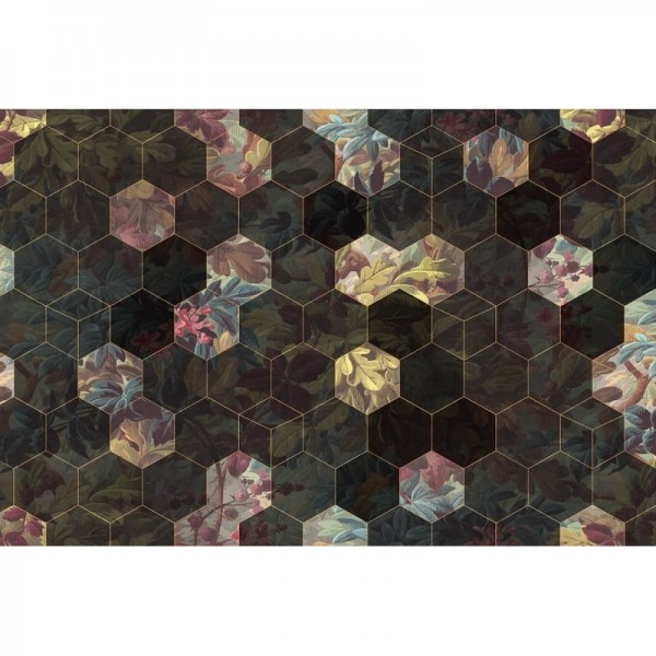 Papel Pintado R16241 Vinum Hexagon - REBEL WALLS