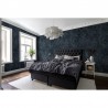 Wallpaper R16252 Twining Vines, Navy - REBEL WALLS