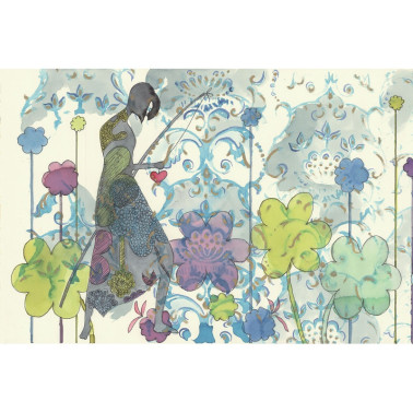 Papel de parede DAISY FIELD GLC71A - GLAMORA