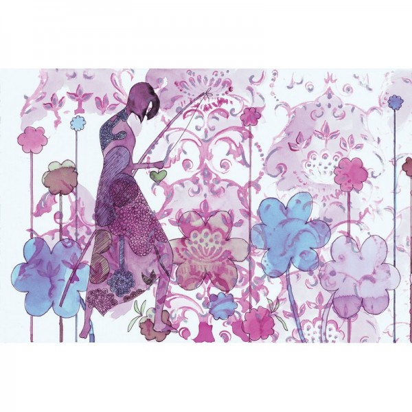 Papier peint DAISY FIELD GLC73A - GLAMORA