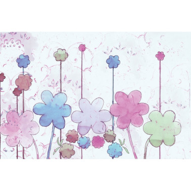 Papier peint DAISY FIELD GLC73B - GLAMORA