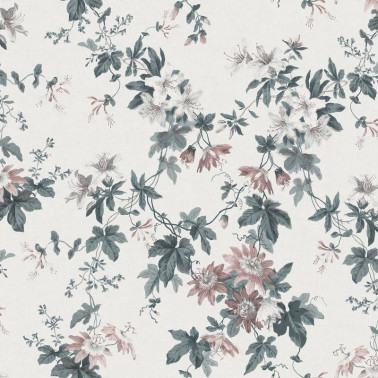 Wallpaper MURAL 651-11 Sandra Powder White - SANDBERG