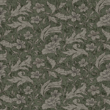 Wallpaper MURAL 650-68 Mattias Forest Green - SANDBERG