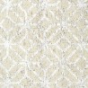 Mamora Trellis Cork Beige On White T10412