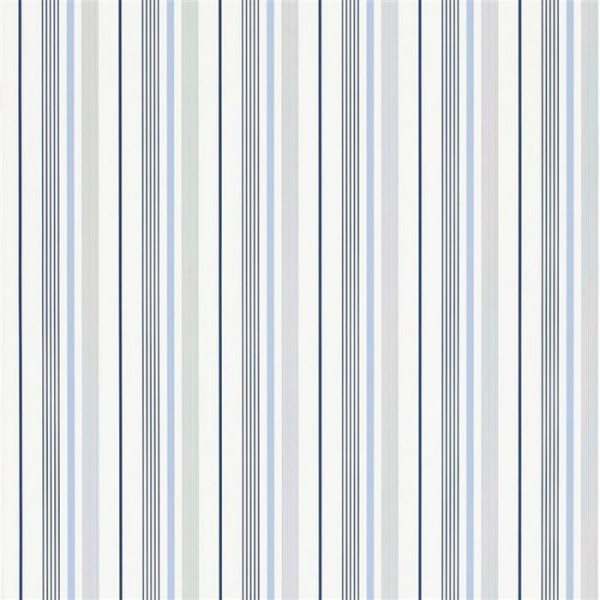 Gable Stripe French Blue PRL057-01