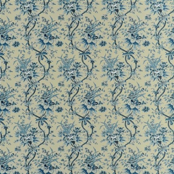 Yarmouth Floral Slate Blue FRL5112-02