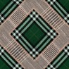 Patchwork britannique vert WP20389