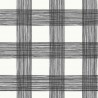 Scarborough Black Striated Plaid ECB80900