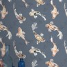 Koi Carp Amber Wallart 1524828605