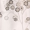 Anemones in Light Full custom monochromatix n Tarnished Silver glded silk