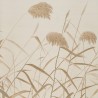 Wild Grasses Original on Bleached Silverslub silk