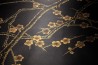 Plum Blossom Full custom on custom black painted silk