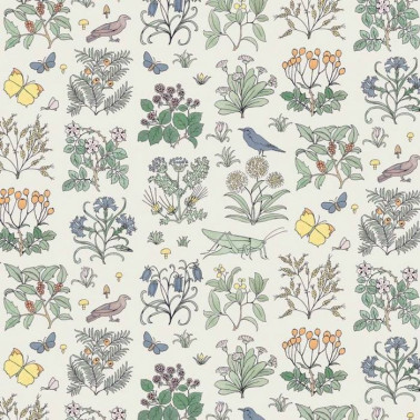 VOYSEYS GARDEN OFF WHITE