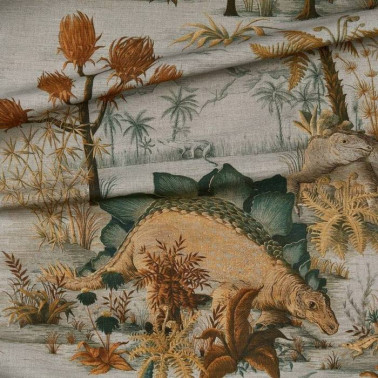 DINOSAURIA COTTON LINEN DUSK