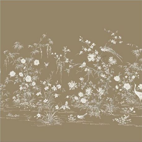 Flowering Vine Chinoiserie Mural kt2263