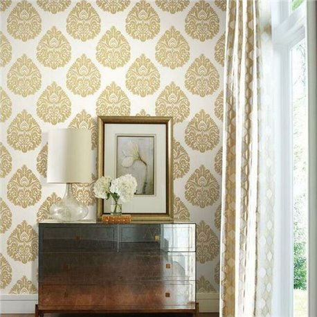 Teardrop Damask Removable kt2141