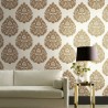 Teardrop Damask Removable kt2141