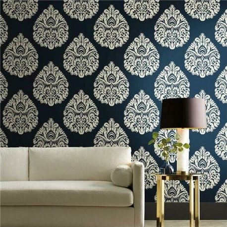 Teardrop Damask Removable kt2143