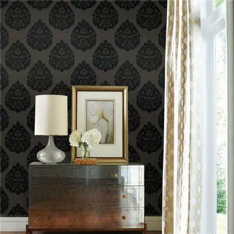 Teardrop Damask Removable kt2144