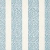 Clipperton Stripe Blue sur Natural AT15129