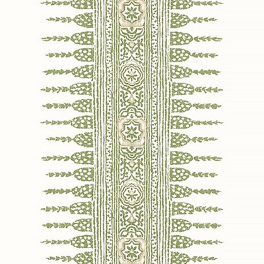 Javanese Stripe Green and White AT15136