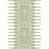 Javanese Stripe Vert et blanc AT15136