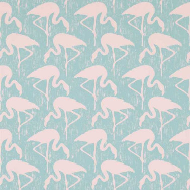 Flamingos Turquoise Pink DVIN214569