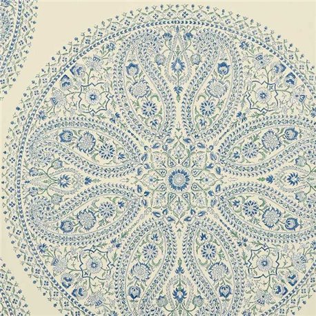 Paisley Circles Blue DCAVPC103