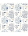 Tissus CORAL & FISH DVOY233300-marine blue Sanderson