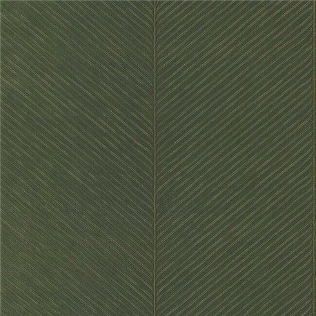 Palm Chevron Green Gold TC2693