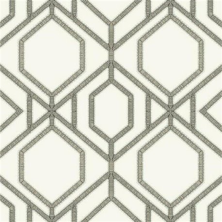 Sawgrass Trellis White Taupe TC2635