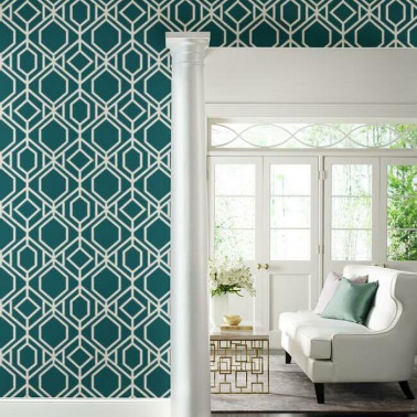 Sawgrass Trellis Navy TC2633