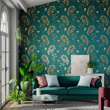 Amazilia Teal Gold HTEW112604