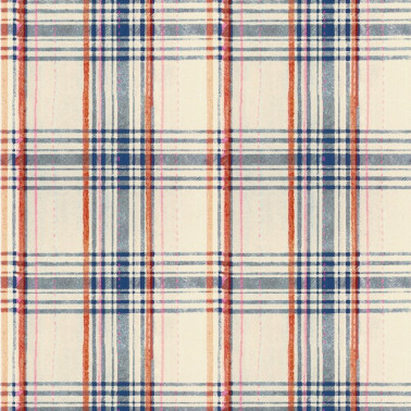 Seaport Plaid Cream WP30068