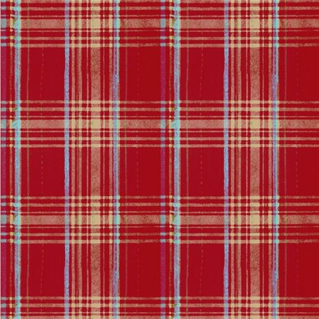 Seaport Plaid Red WP30066