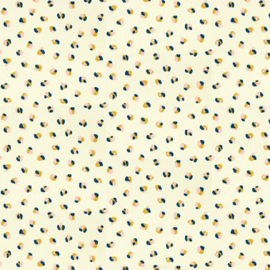 Leopard Dots Wallpaper Pebble Milkshake 112812