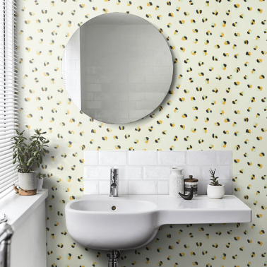 Leopard Dots Wallpaper...