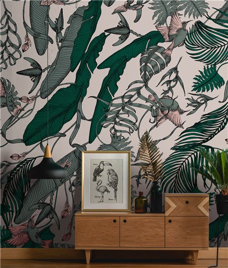 73685-6 FEANNE TROPICAL-FOLIAGE-PORCELAIN