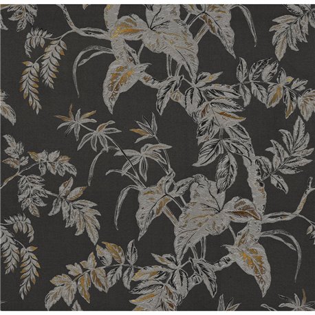 77762-4-A TEXTILE-GROVE GOLDEN-BLACK