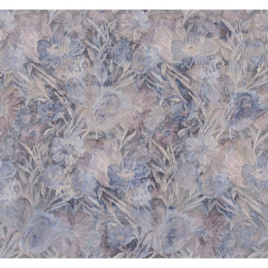 77773-3B WEFT-GARDEN SAND-VIOLET